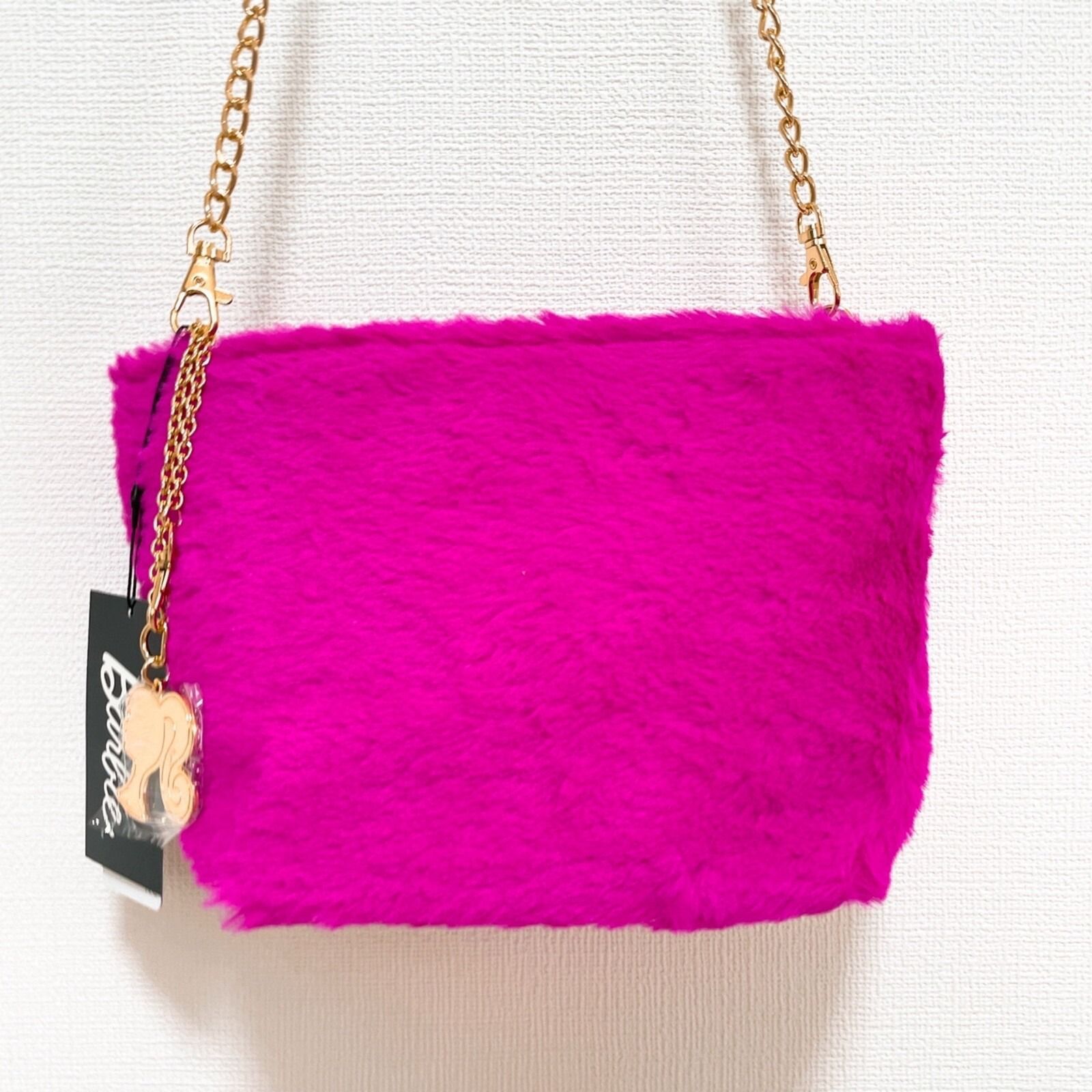 未使用タグ付き】Barbie CECIL McBEE コラボ エコファーバッグ