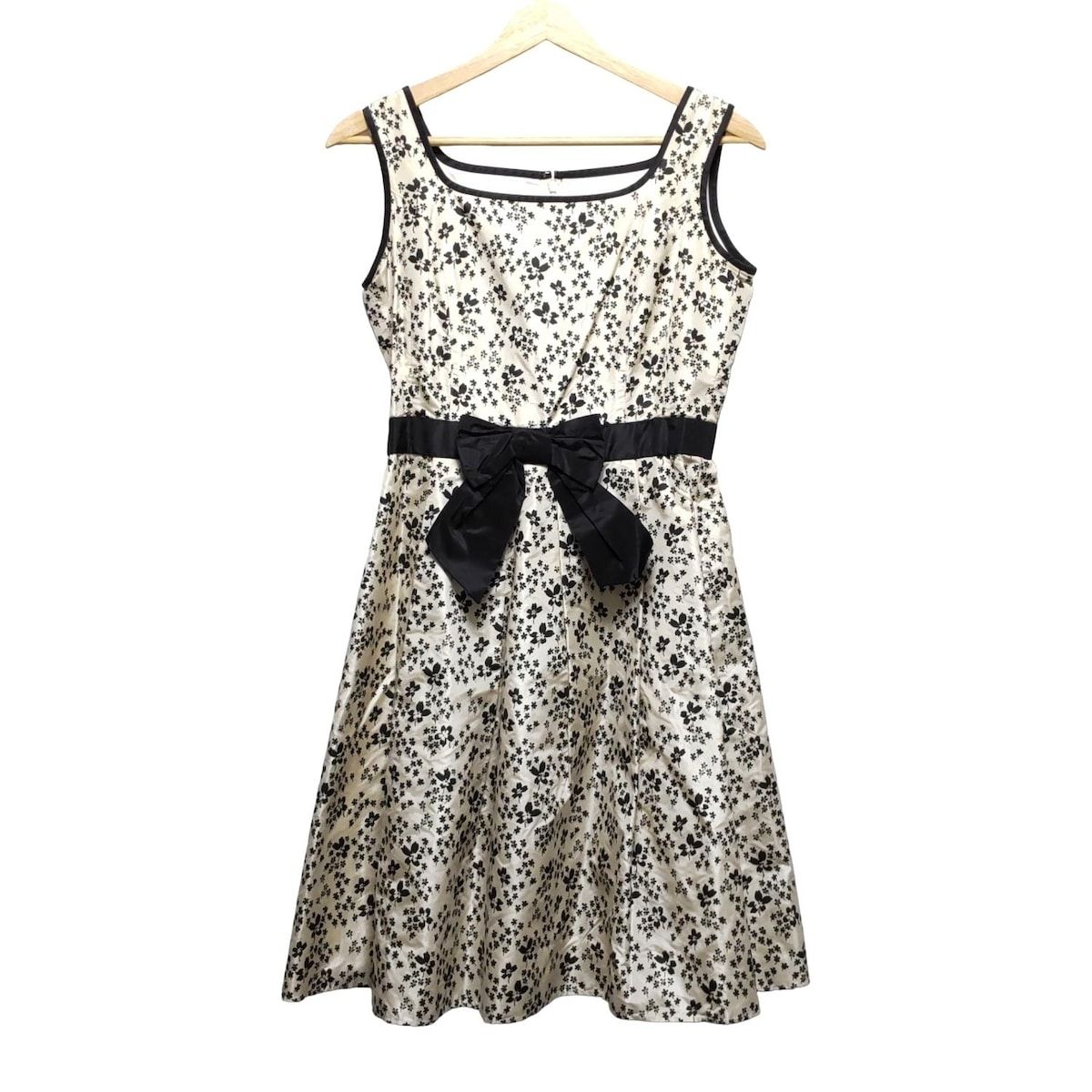 Rene(ルネ) ワンピース サイズ36 S レディース - アイボリー×黒