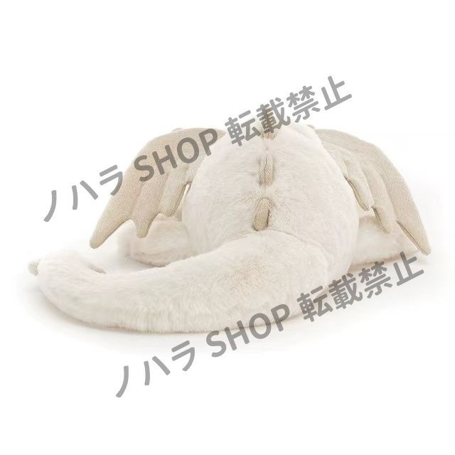 Jellycat ジェリーキャット ファン ホワイト スノー ドラゴン
