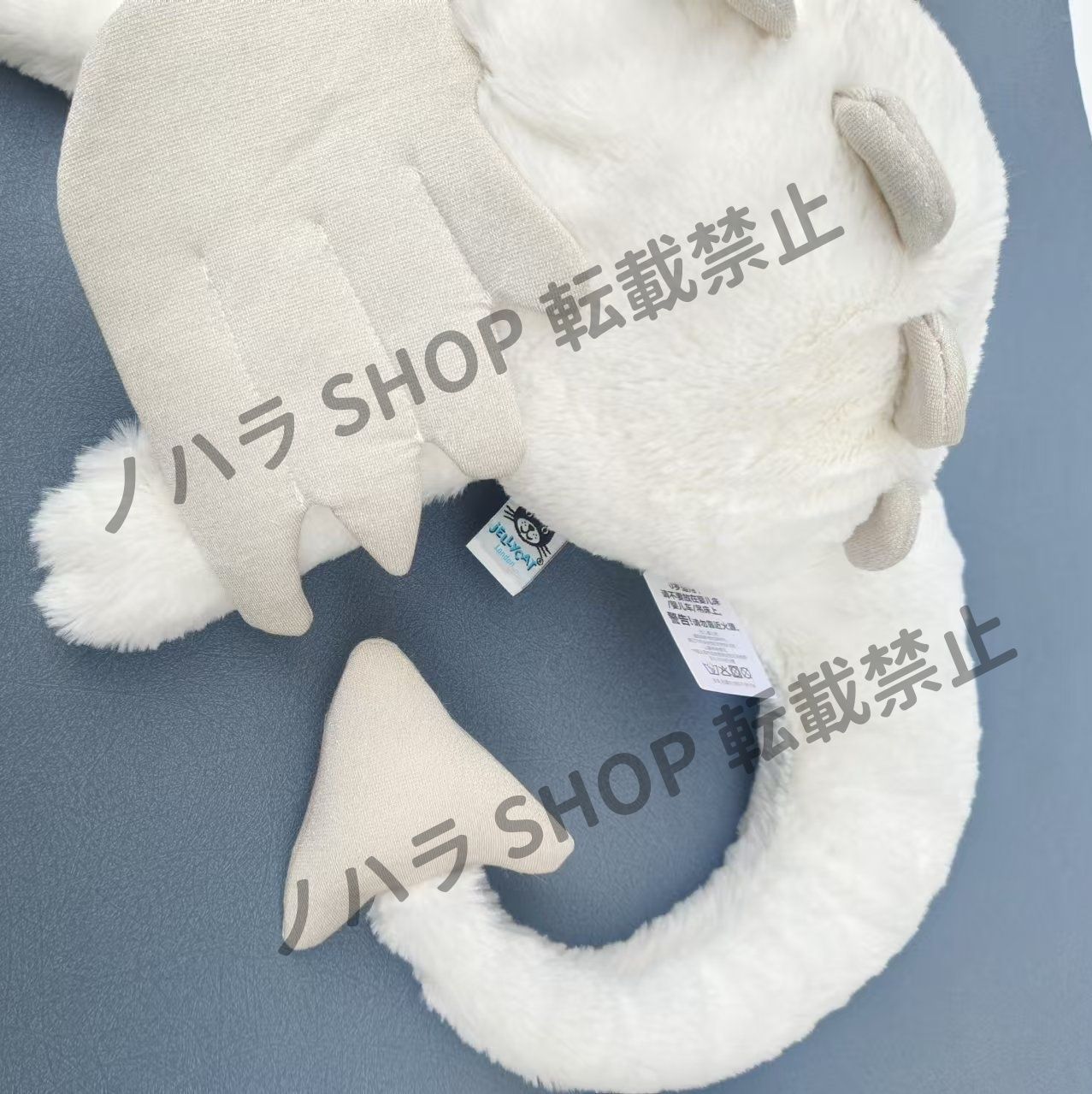 Jellycat ジェリーキャット ファン ホワイト スノー ドラゴン