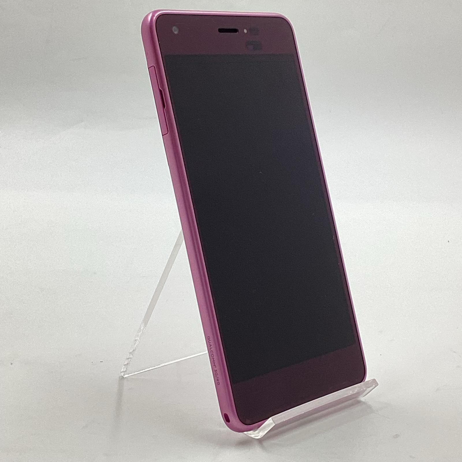 SIMフリー Android One S4 32GB ピンク 電池良好 SIMフリー Android