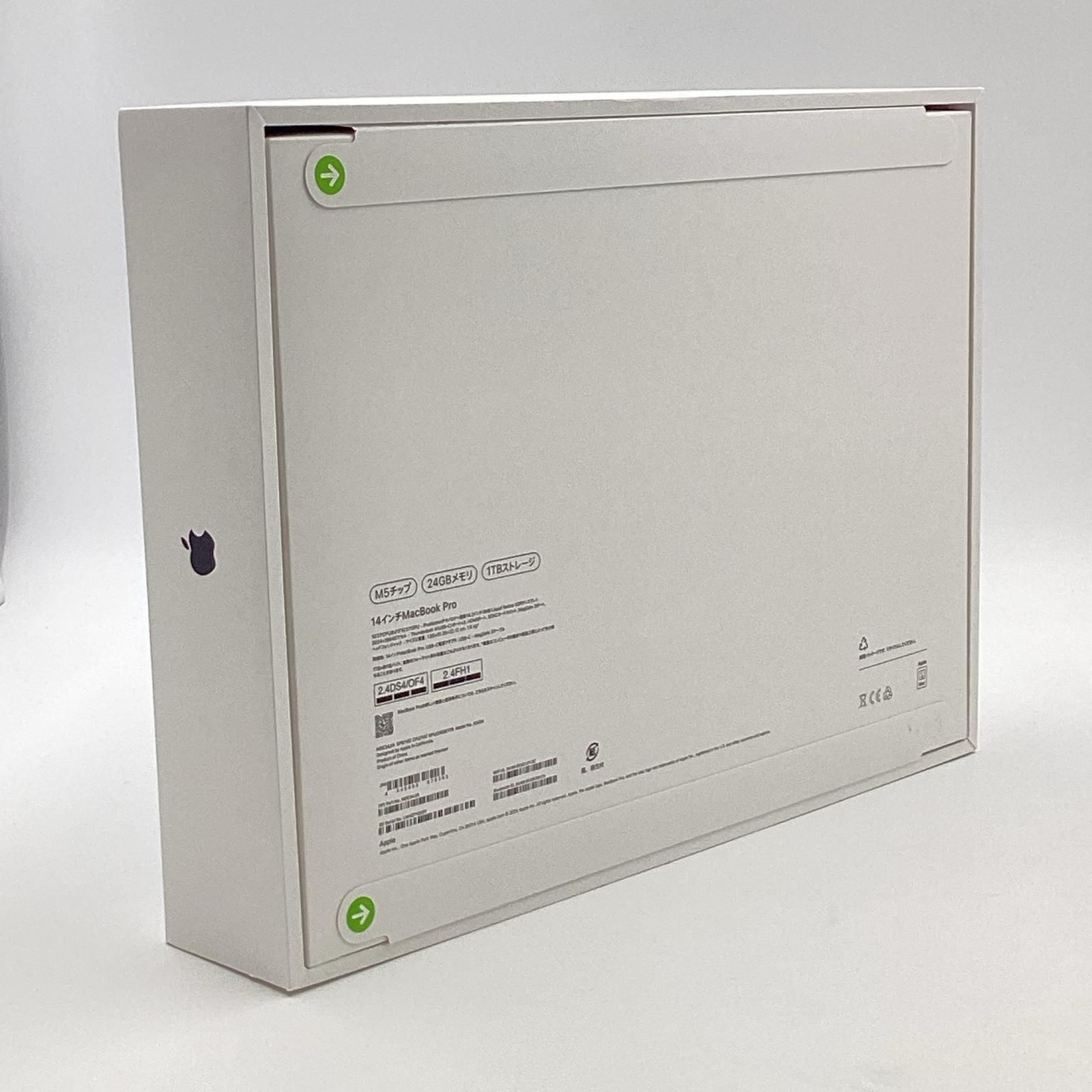 MacBook Pro 14インチ【新品未開封】 Apple MacBook Pro 14インチ 2025 Apple M5 24GB SSD 1TB スペース