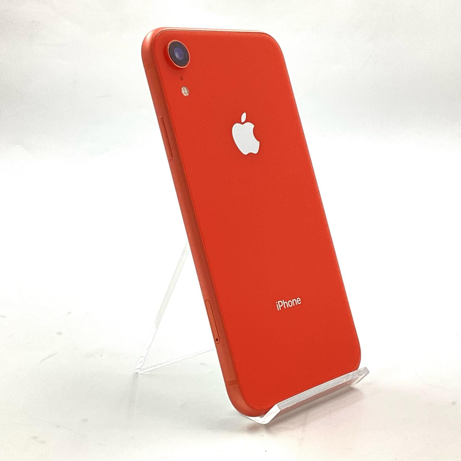iPhone XR 64GB コーラル docomo 白ロム 動作確認済 85%【全額返金保証
