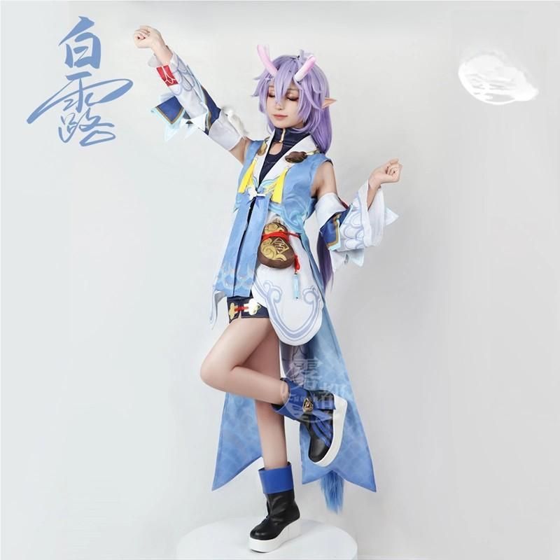 霧都アニメ 崩壊 スターレイル 白鷺 白露 コスプレ衣装 meilu 51209
