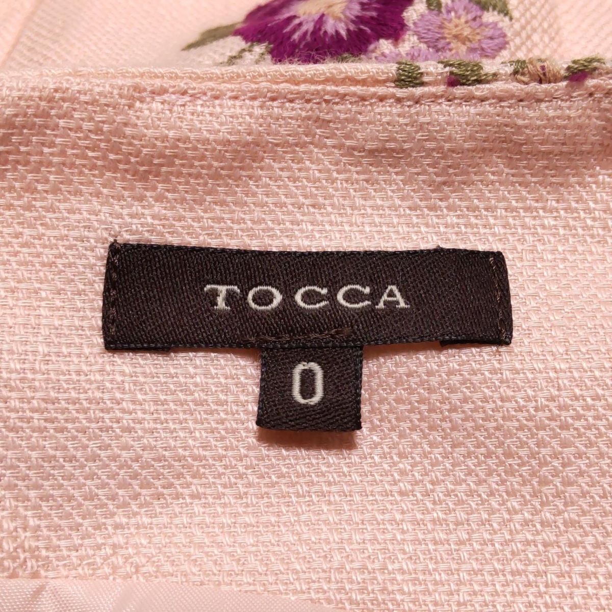 TOCCA(トッカ) ワンピース サイズ0 XS レディース美品 - ライトピンク