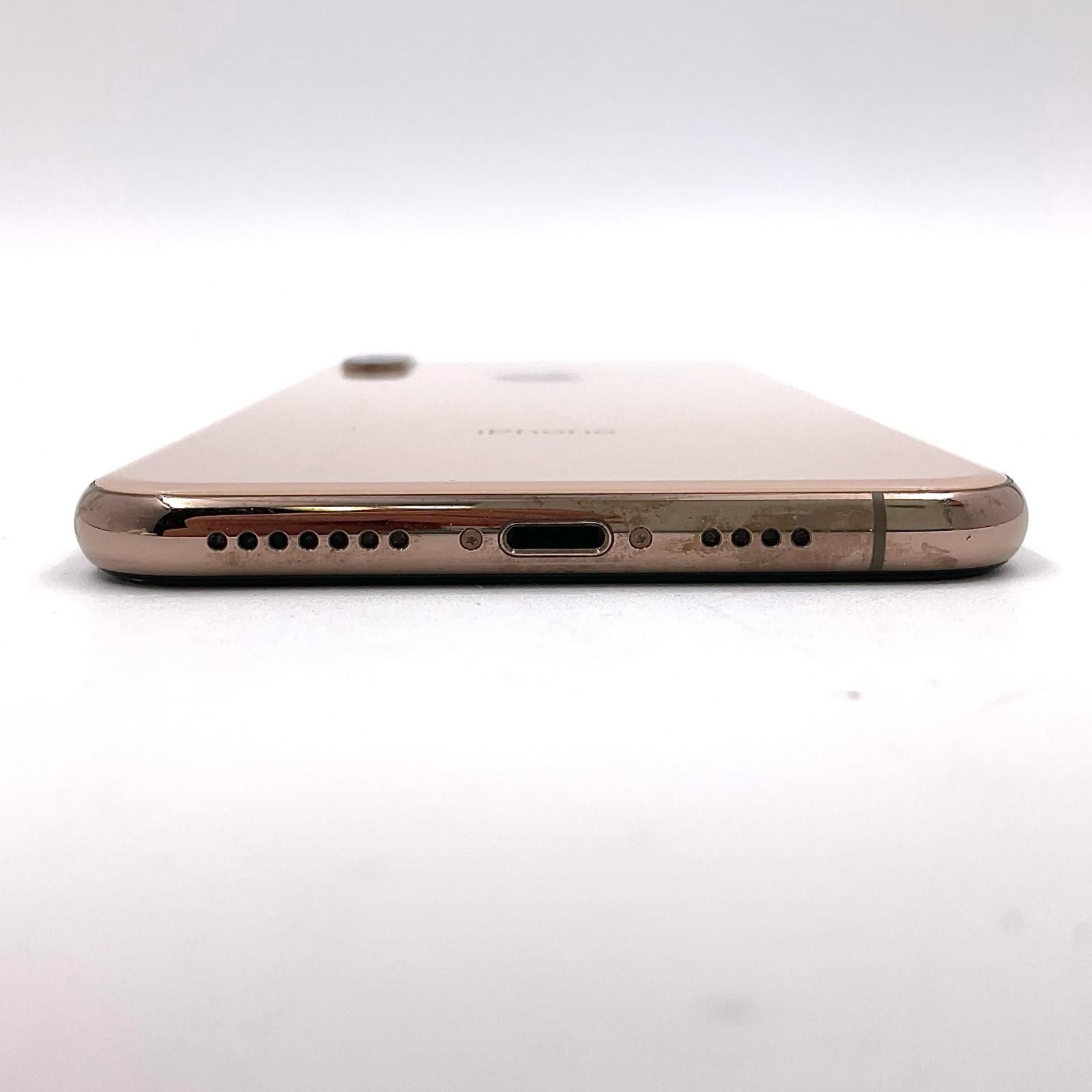 iPhone XS Max 256GB ゴールド docomo 白ロム 動作確認済 79%【全額