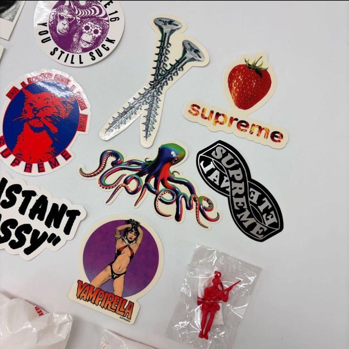 未使用 Supreme シュプリーム ステッカー ノベルティー セット ②