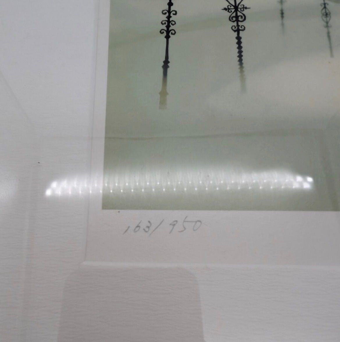 美品 藤城清治「四季のメルヘン 冬 星空のともしび」レフグラフ 直筆サイン入 藤城清治 レフグラフ 「星空のともしび」 四季のメルヘン冬