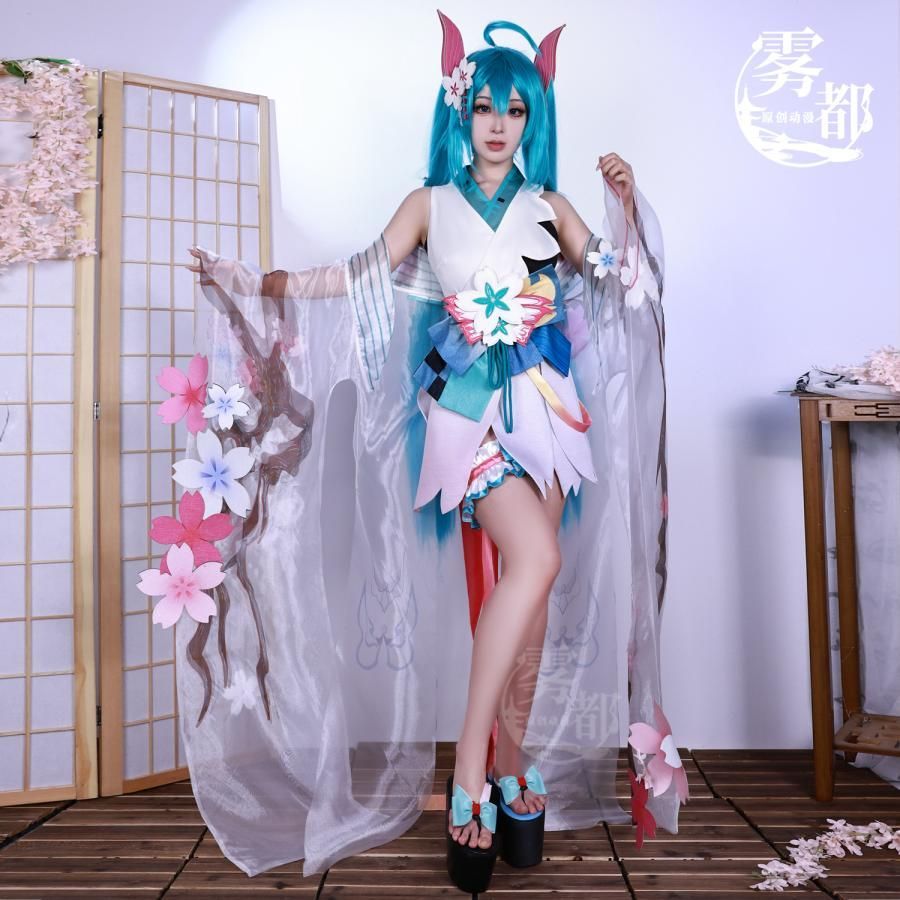 霧都 ウードゥ 陰陽師 コラボ 覚醒後 コスプレ衣装 バーチャルアイドル 女性用 meilu 51209