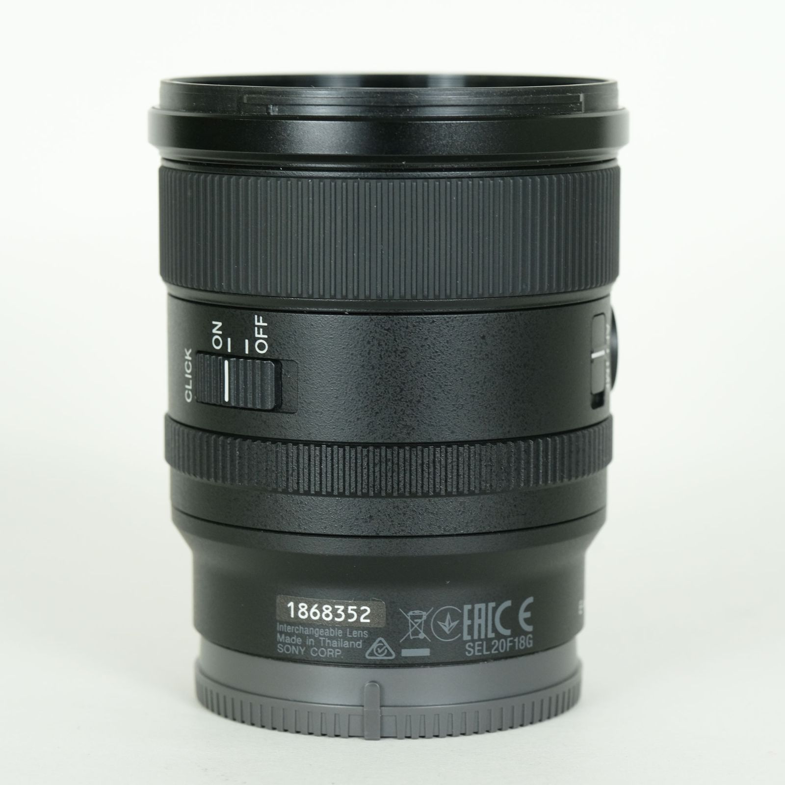 最終値下げ【美品】 SONY EマウントFE20mm F1.8 新品)SONY (ソニー) FE 20mm F1.8 G SEL20F18G（商品ID：4548736099852