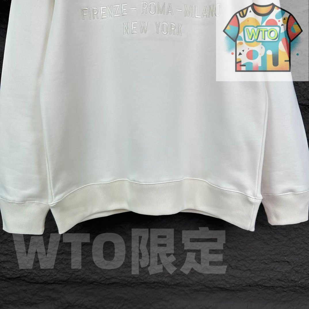 GUCCI ロゴ刺繍 クルーネックスウェット [本日特価|新品未使用品