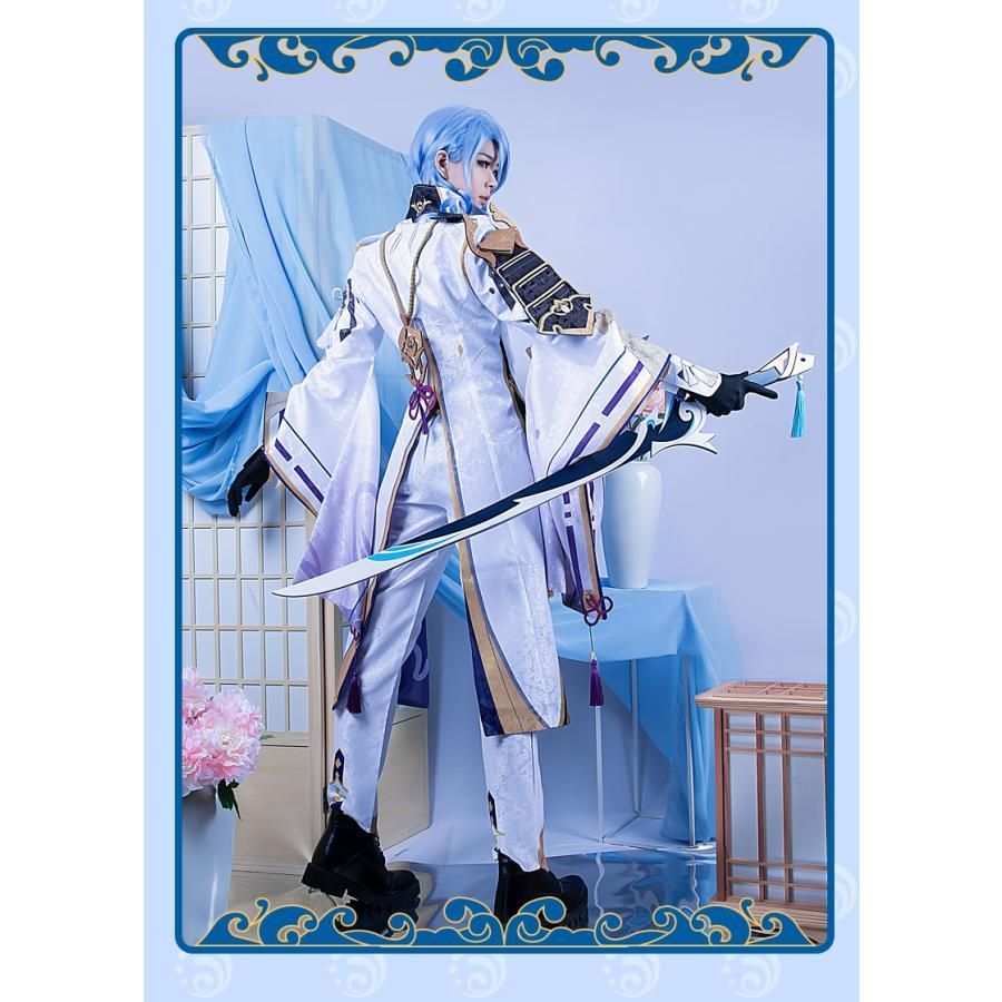  霧都アニメ 原神 神里家 神里綾人 COS衣装 コスプレ ゲーム衣装 二次元セット フルセット meilu 51209 その他 キャラクター衣装