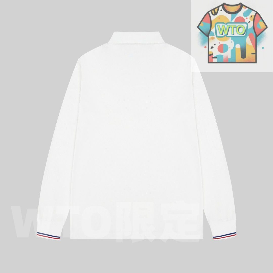 MONCLER ホワイト ポロシャツ M ロゴ 本日限定特価】MONCLER メンズ ポロシャツ ロゴ入り カラー展開