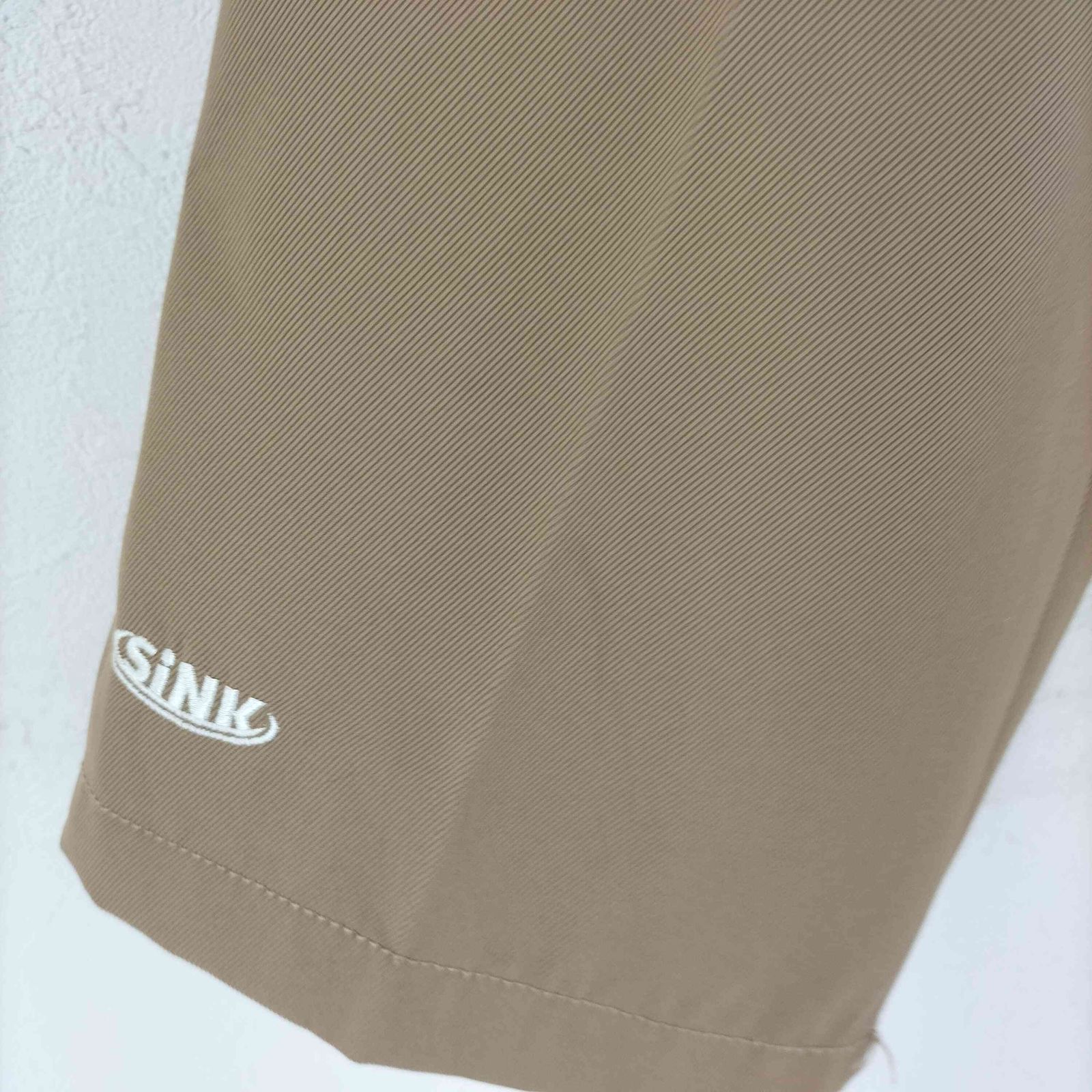 ユーズドフルギ USED古着 ロゴ刺繍入り スラックスパンツ レディース