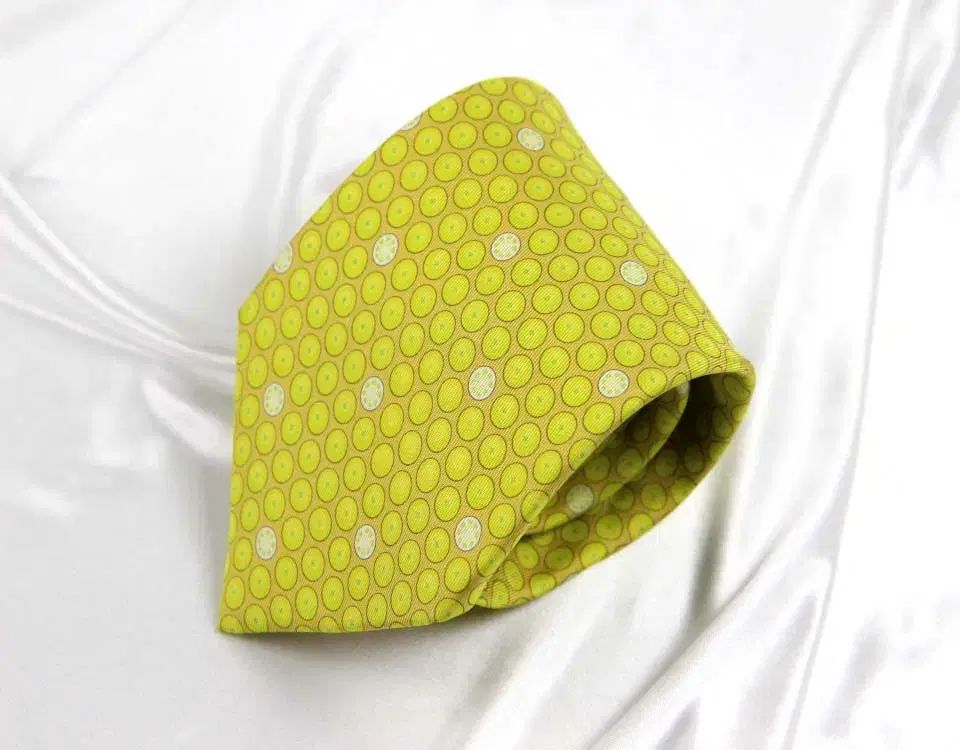 エルメス 9 3cm A級 メンズ ブランド ネクタイ