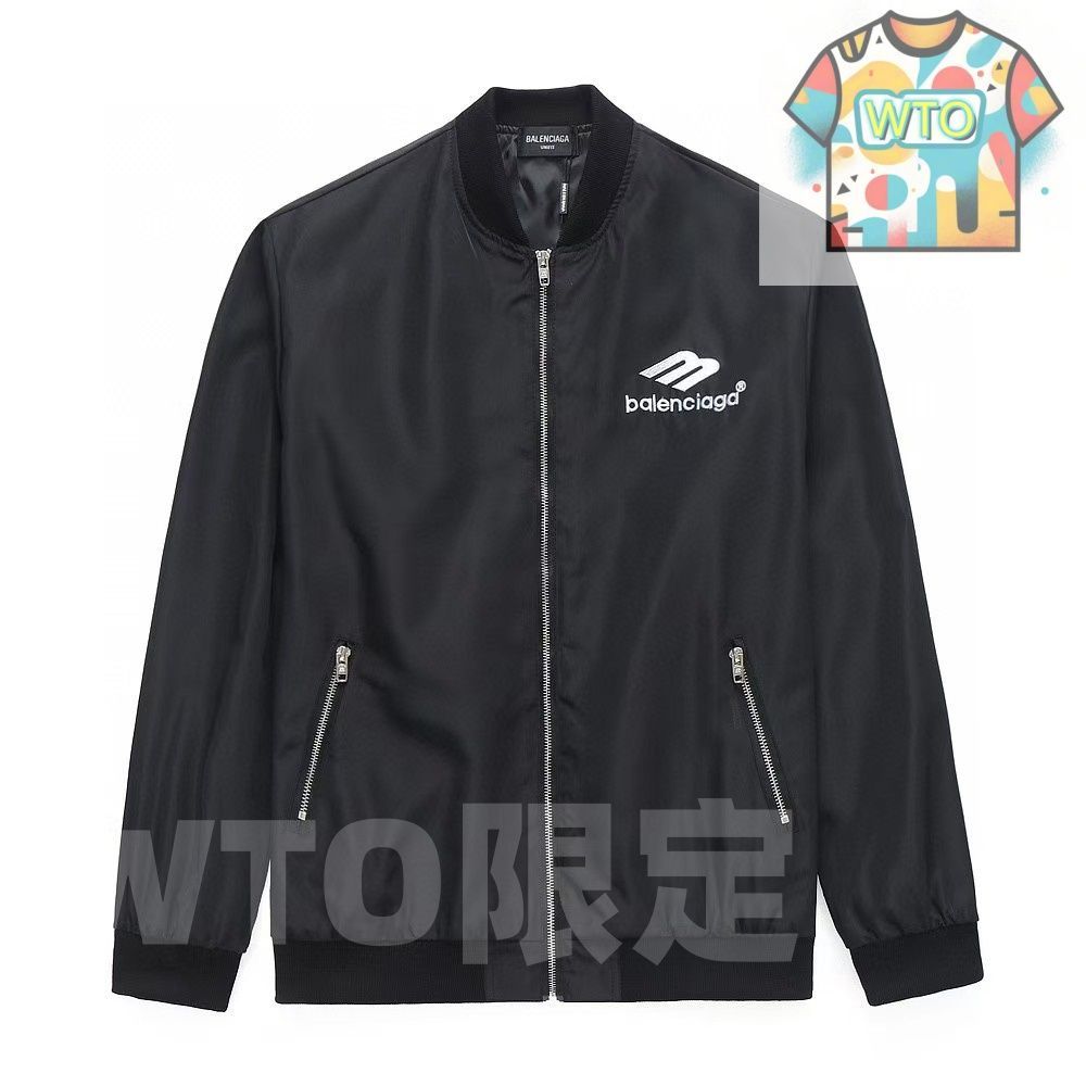 BALENCIAGA バレンシアガ 11AW襟切り替えボンディングコート44