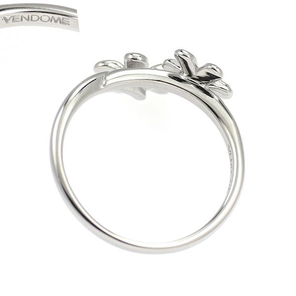 ヴァンドーム青山　pt950 フローラルネクター　ダイヤモンドリング ヴァンドーム青山pt950 フローラルネクターダイヤモンドリング