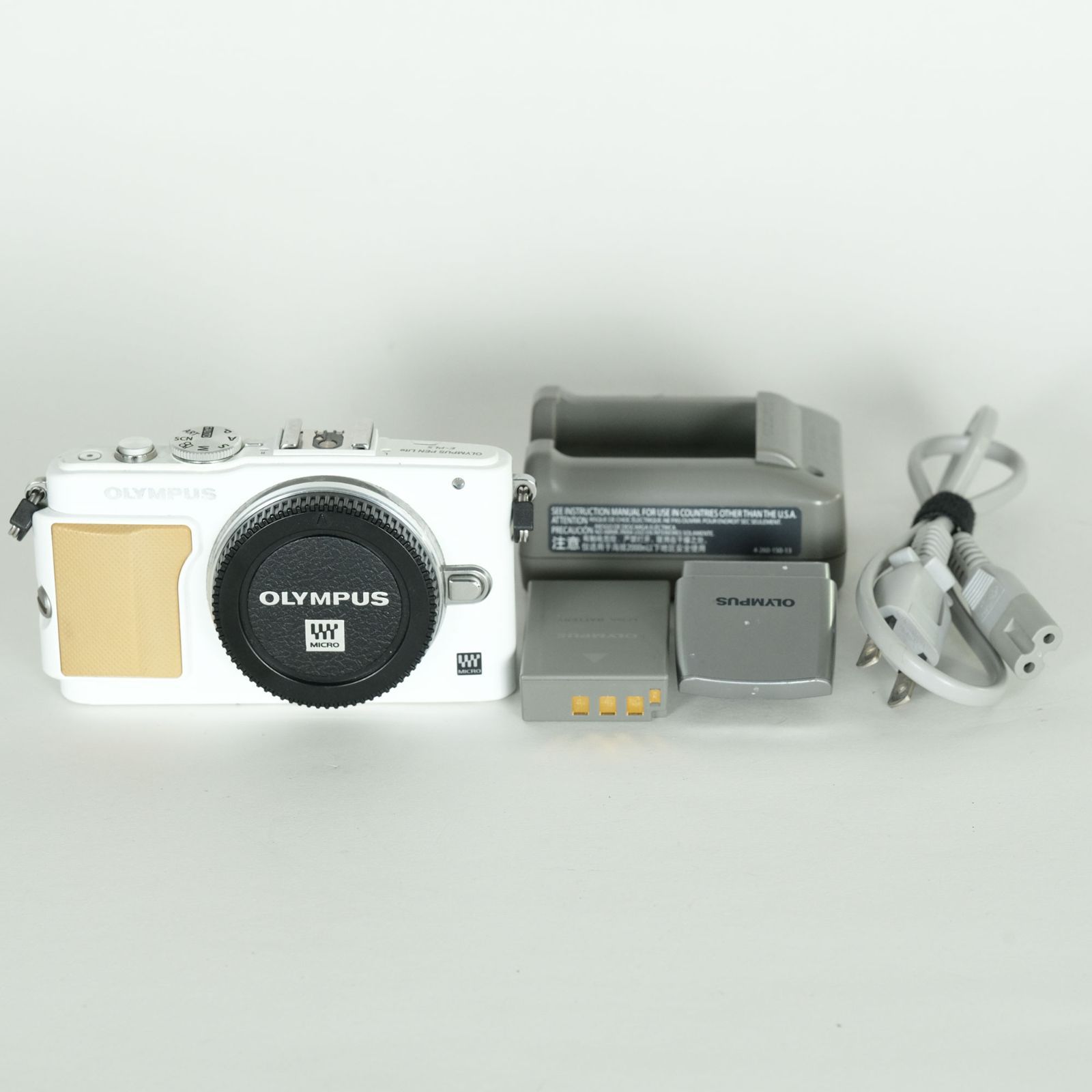 並品 | シャッター数5,540回] OLYMPUS PEN Lite E-PL5 ボディ ホワイト