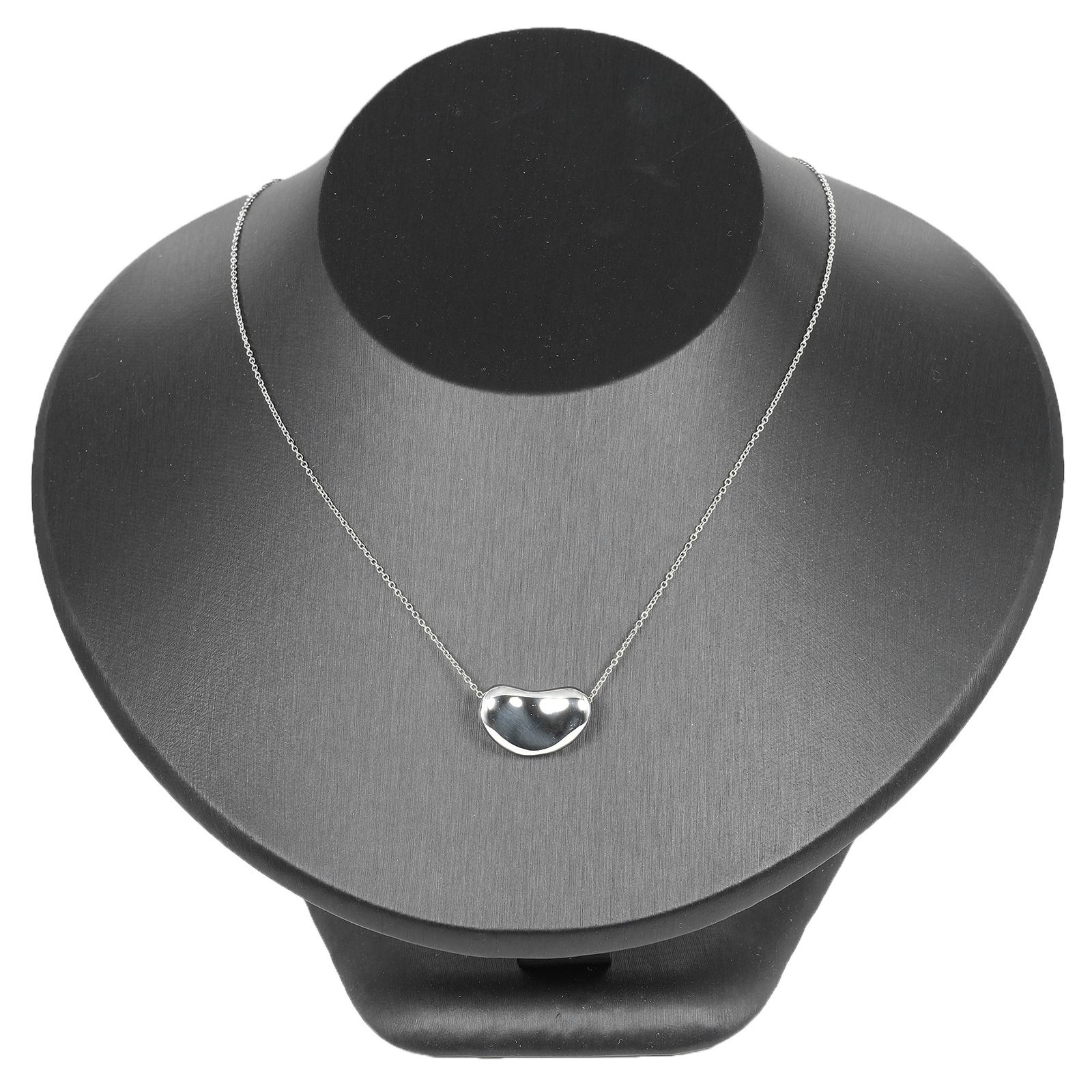 希少❗️ ティファニー オニキス ビーンズ SILVER925 ネックレス TIFFANY&Co.】ティファニー ビーン シルバー925 ユニセックス 7.7g