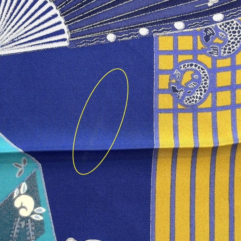 エルメス HERMES スカーフ カレ90 KIMONO et INROS 着物と印龍