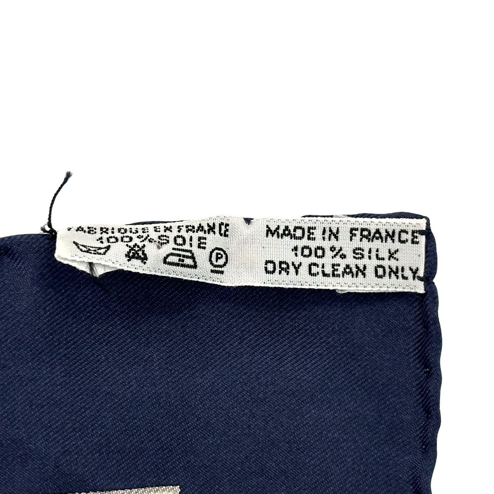 エルメス HERMES スカーフ カレ90 CUIRUS DU DESERT 砂漠の革飾り  