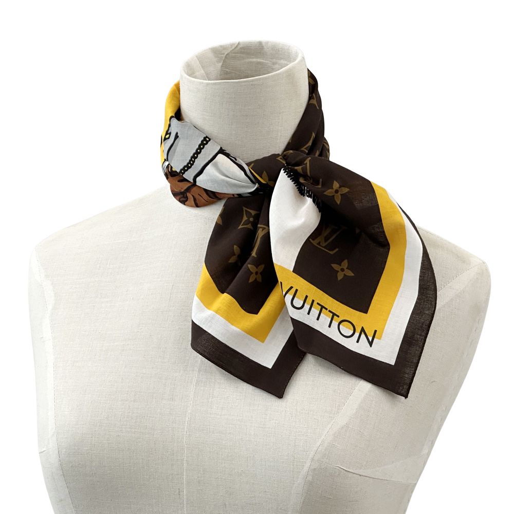 ルイヴィトン スカーフ ハンカチ 未使用！ルイヴィトンLouis Vuitton