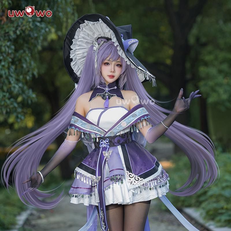 新発売 悠窩窩 原神 刻晴 魔女 コスプレ 衣装 meilu 51210