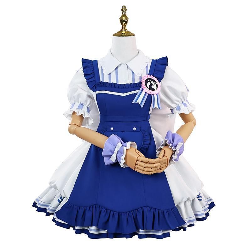 シグウィン コスプレ服 クロリンデ コラボ 原神 瑞幸 コスプレ アニメ 服装 女性用 meilu 51209