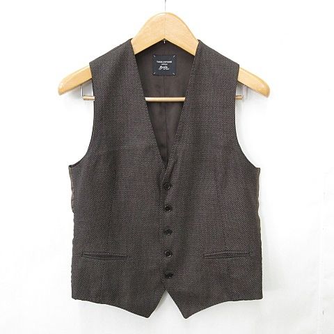 タリアトーレ ブリッラペルイルグスト ジレ ベスト ツイード リネン 麻 紺 2025年最新】TAGLIATORE メンズ ベストの人気アイテム - メルカリ