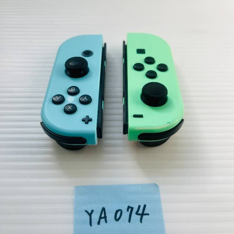 ◇YA074【2個セット】Nintendo switch Joy-Con (L)/(R) あつまれ