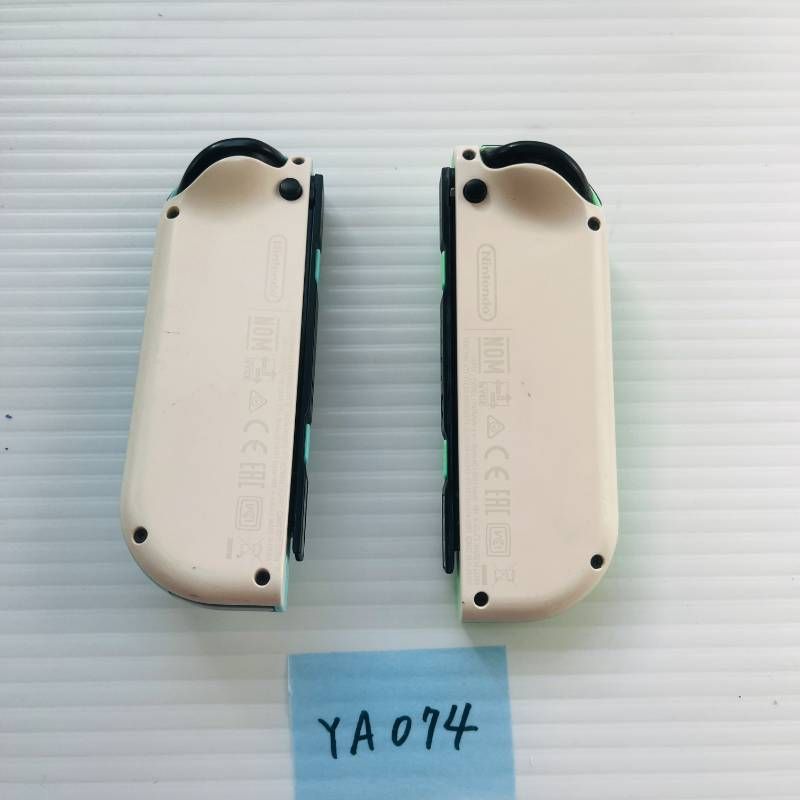 ◇YA074【2個セット】Nintendo switch Joy-Con (L)/(R) あつまれ
