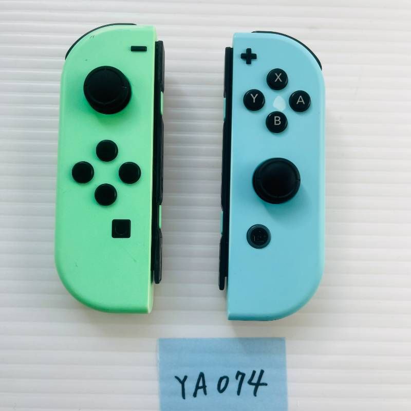 ◇YA074【2個セット】Nintendo switch Joy-Con (L)/(R) あつまれ