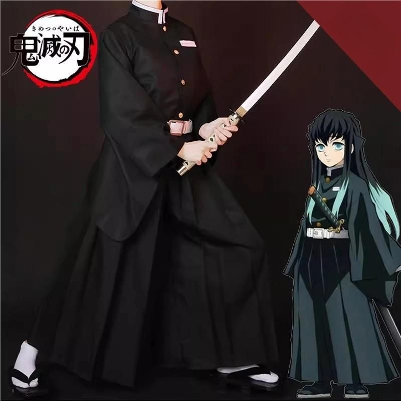 初獣猫 鬼滅の刃 時透無一郎 鬼殺隊 和風制服 コスプレ衣装 meilu 51209