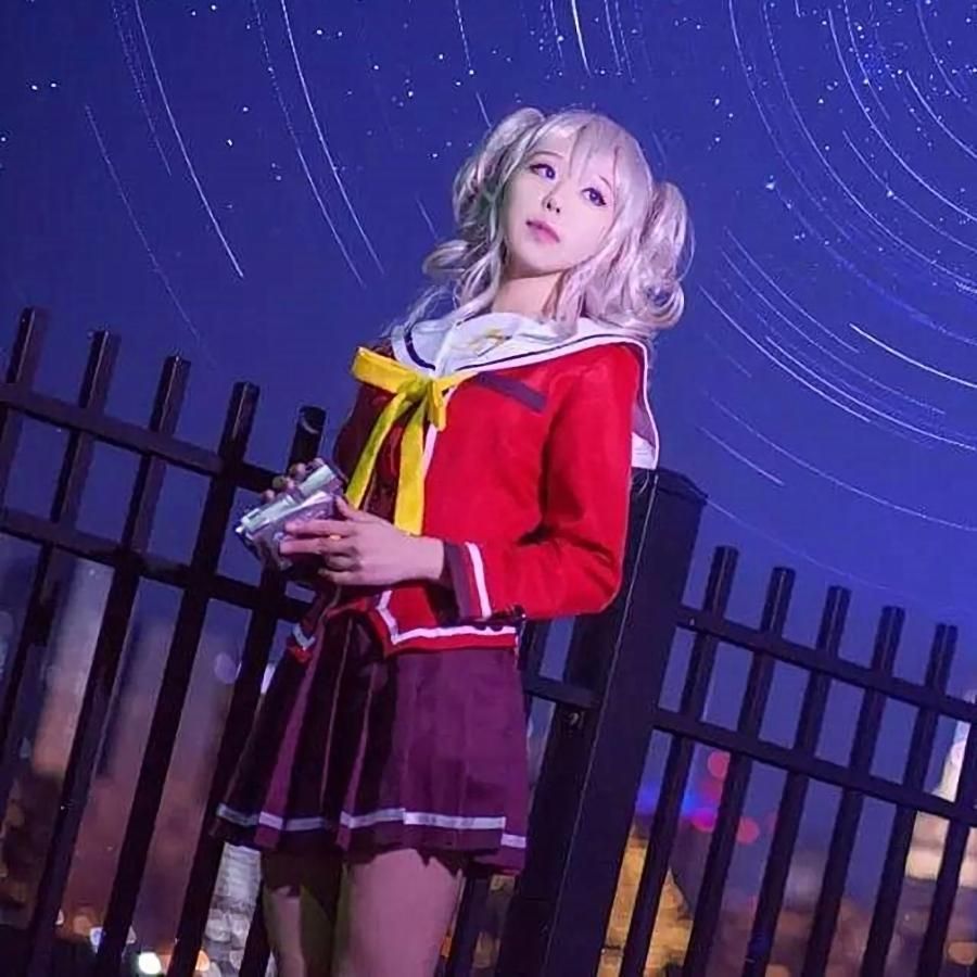♥ Charlotte 友利奈緒 コスプレ服 西森柚咲 美砂 校服|制服 コスプレ 服装 meilu 51209