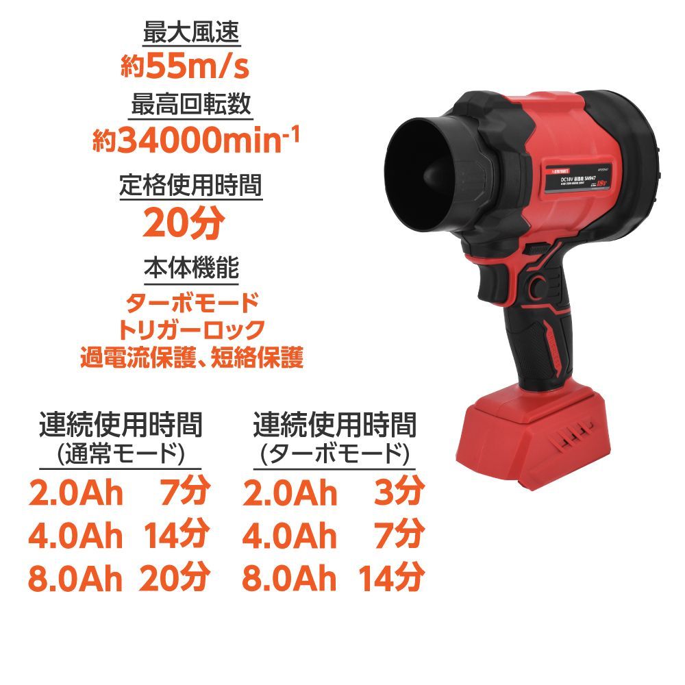  DC 18 V 暴風機 SM 947 小型 強力 洗車 充電式 ブロワー ブロワ 電動送風機 ハイパワー コードレス 水滴 落ち葉 吹き飛ばし アストロプロダクツ 集塵機 ブロワー 電動工具 エア工具