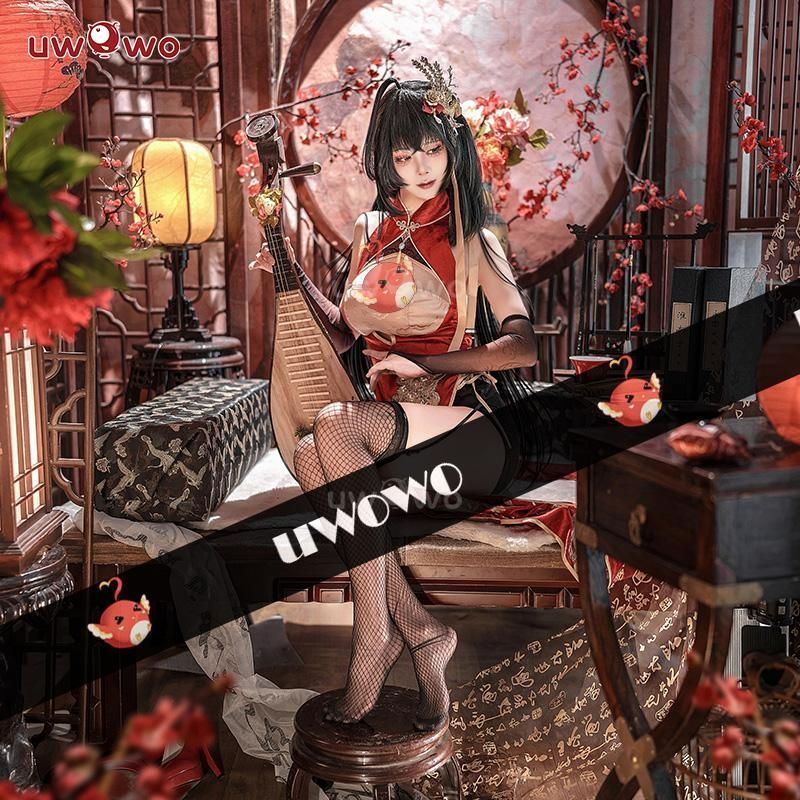 悠窩窩 アズールレーン コスプレ 衣装 大鳳 鳳鳴春曉 新年旗袍 meilu 51209