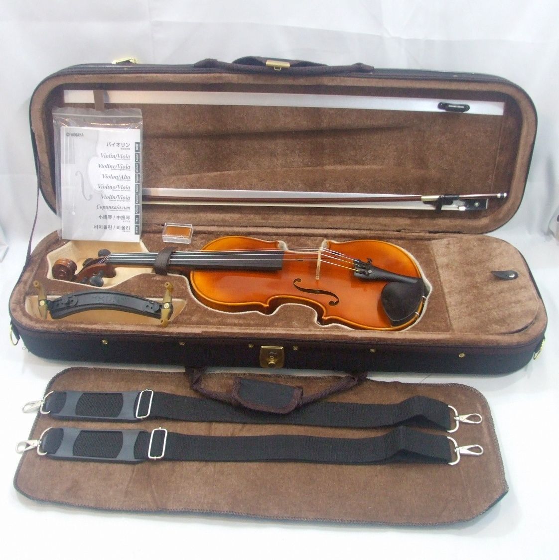 ヤマハ 4/4 バイオリン Braviol V7 ブラビオール 2012年 毛替え済み弓