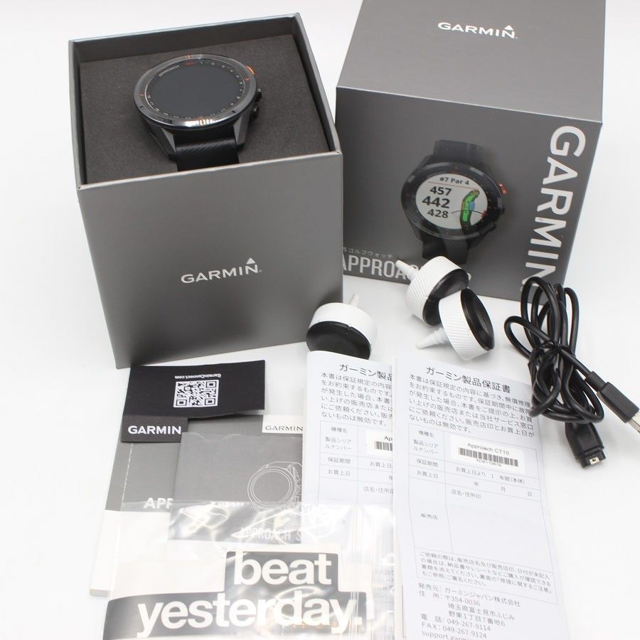 GARMIN ガーミン Approach S62 Black CT10同梱版 GARMIN ガーミン Approach S62 Black CT10同梱版 GARMIN ガーミン