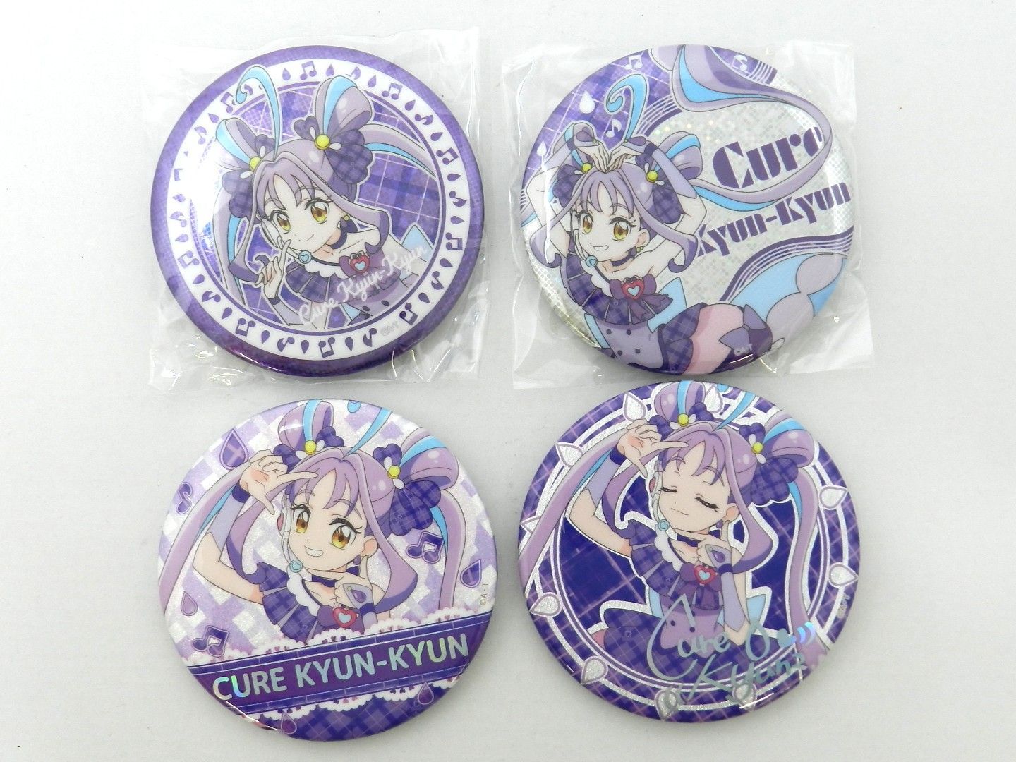 キミとアイドルプリキュア キュアキュンキュン 缶バッジ まとめ売り キミとアイドルプリキュア♪】キラキラ缶バッジ（キュアキュンキュン