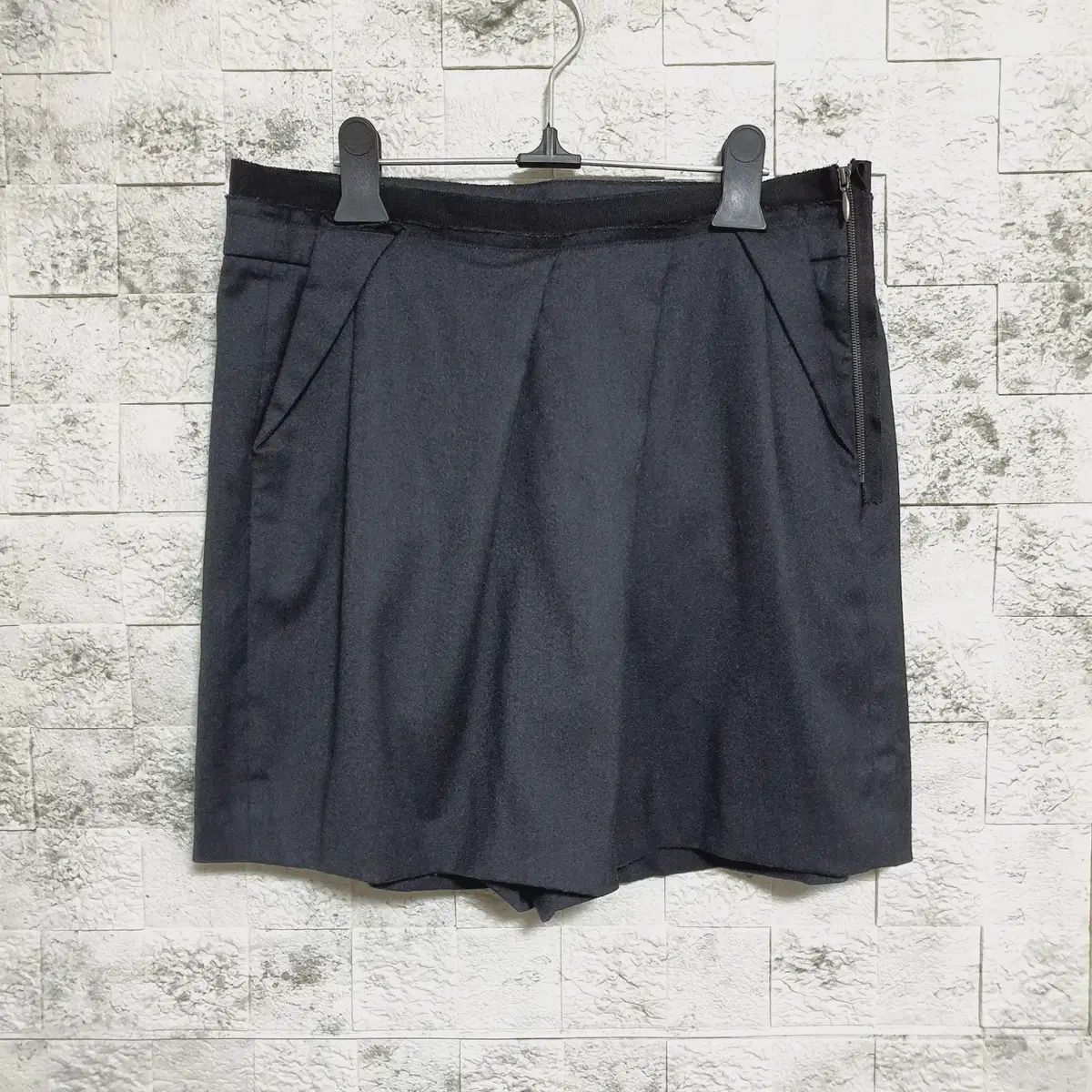 懐古 大人おむつカバー Lサイズ ブルー 金属ホック付 裏ソフトビニール