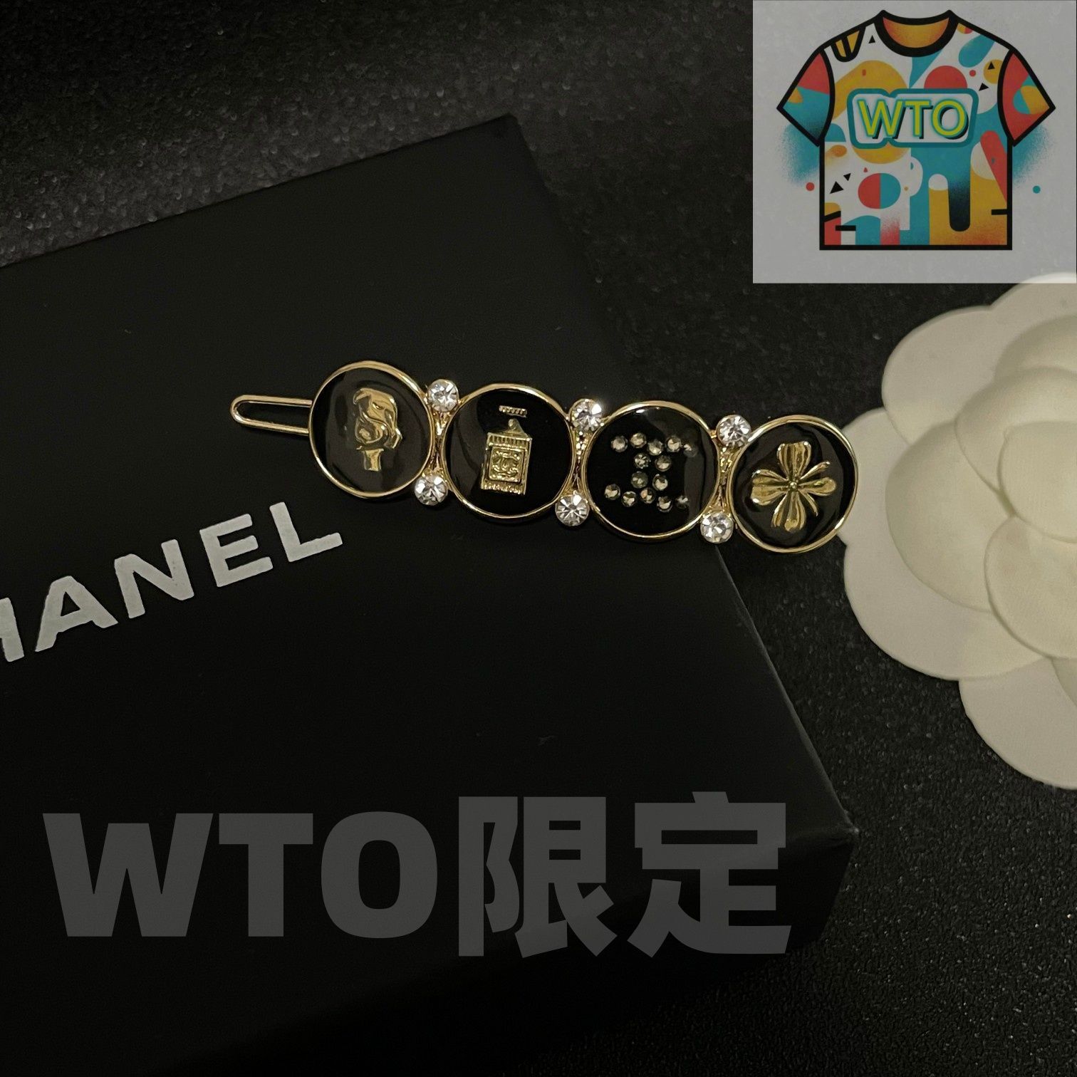 CHANEL★ヘアピン★レア美品⭐︎最終値下げ 今日特価】CHANEL 新作ヘアピン 人気急上昇中！送料無料 限定在庫