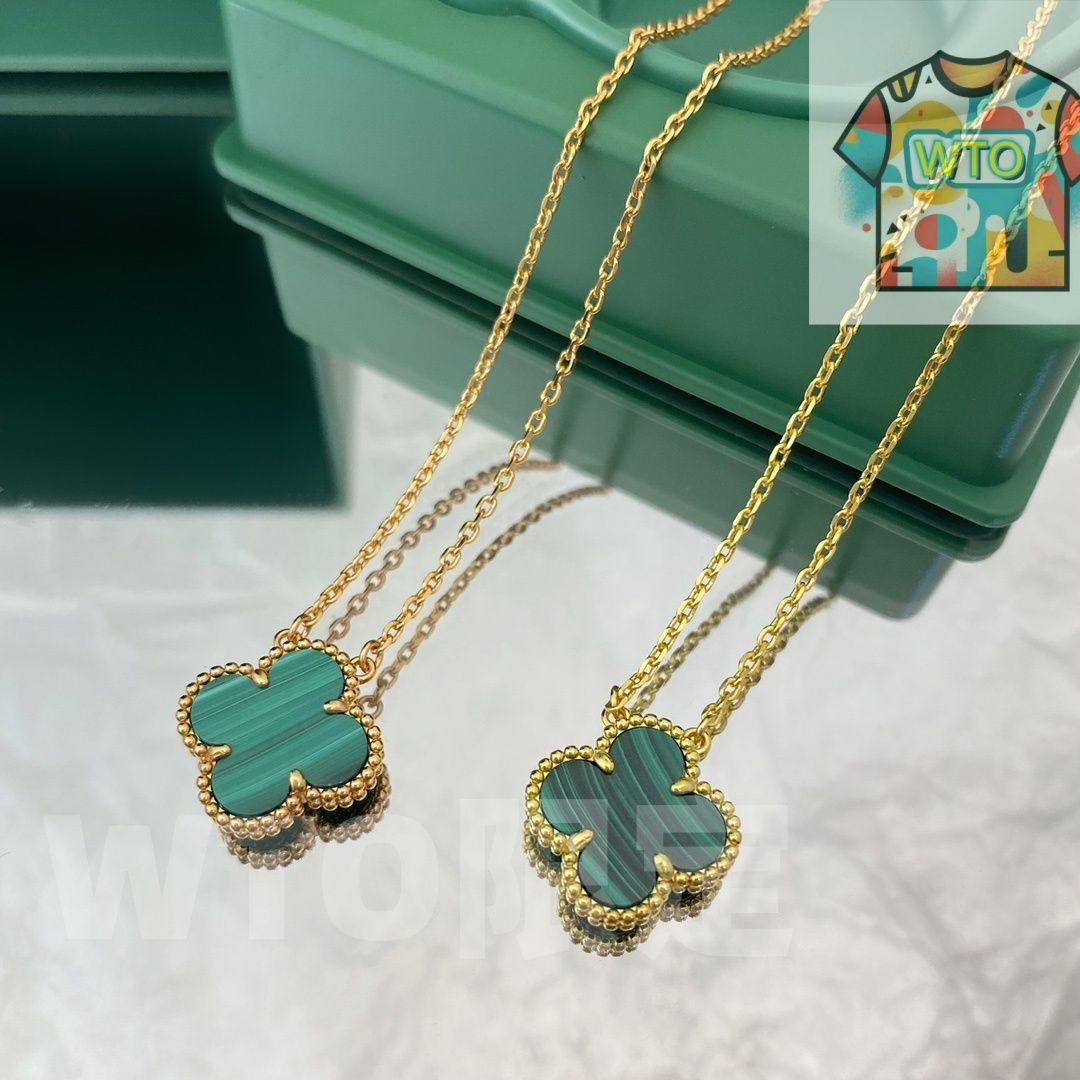 ヴィンテージ アルハンブラ ペンダント、マラカイト、ヴァン クリーフ