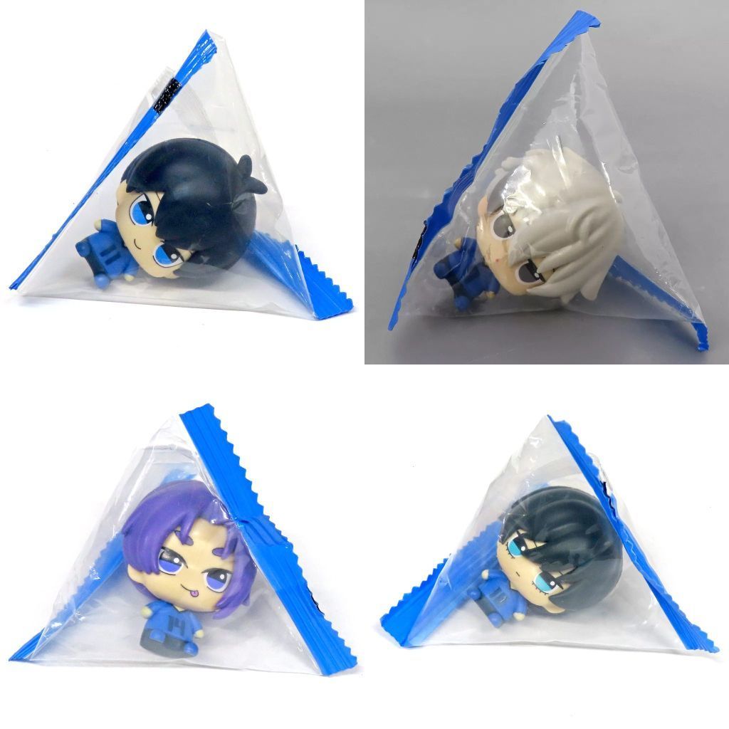 中古】フィギュア 全4種セット 「ブルーロック」 プチっとすわりマス
