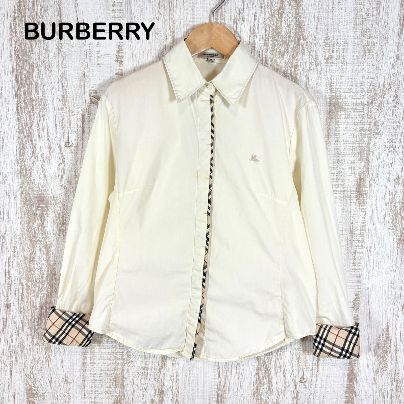 BURBERRY LONDON バーバリーロンドン 現行モデル ホースロゴ刺繍 ノバ