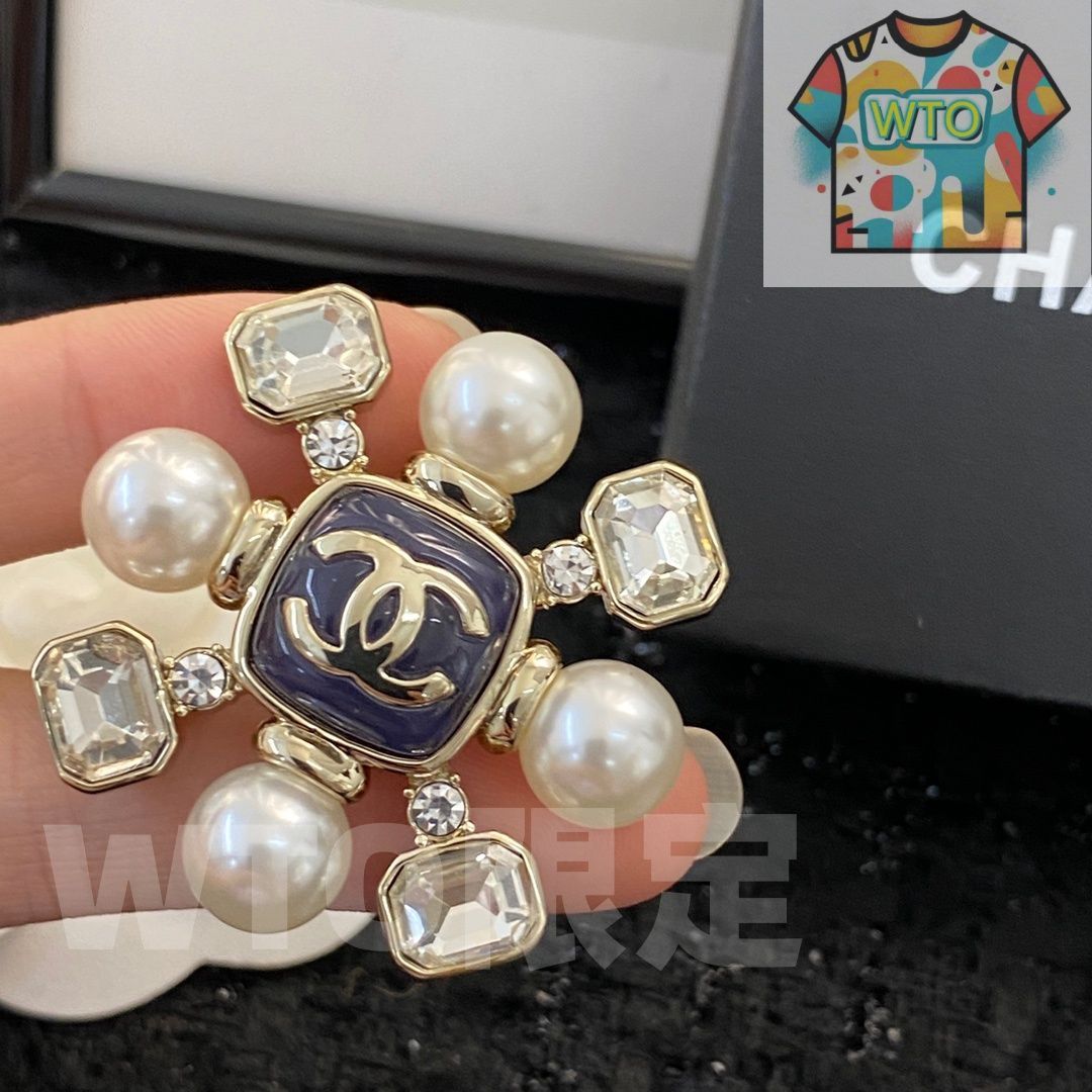 今日特価】CHANEL シャネル 22 年 高級ハンドメイド ブローチ? - メルカリ