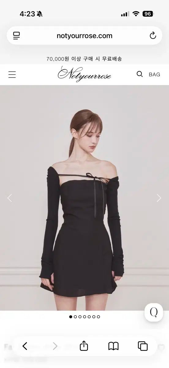 ノットユアローズ Fay bolero dress フェイ ボレロ ONE PIECE S - メルカリ