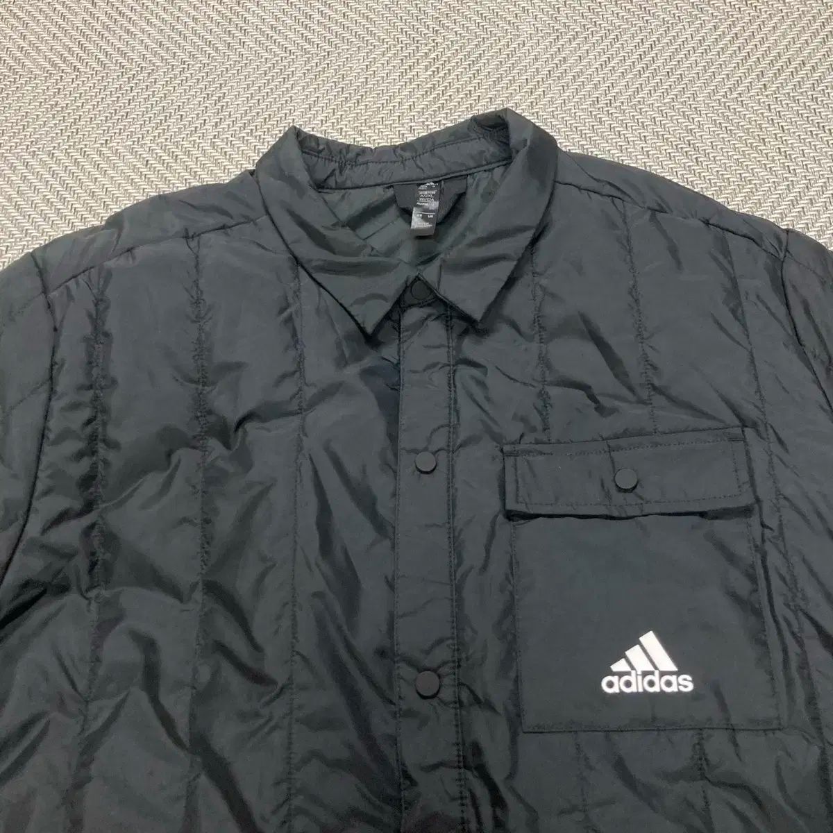 adidas キルティングジャケットUS 2XL 2XL)アディダス ダウン キルティングジャケット - メルカリ