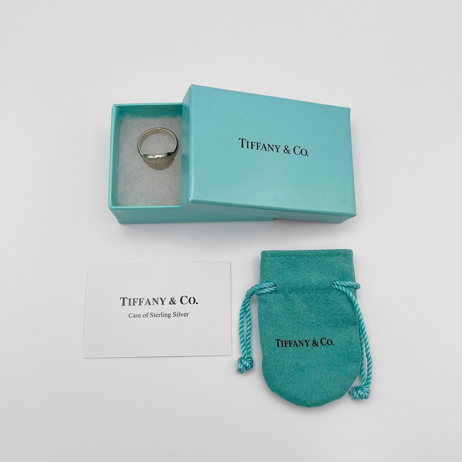 Tiffany&Co. ティファニー 12.5号 リターントゥ オーバルタグ リング