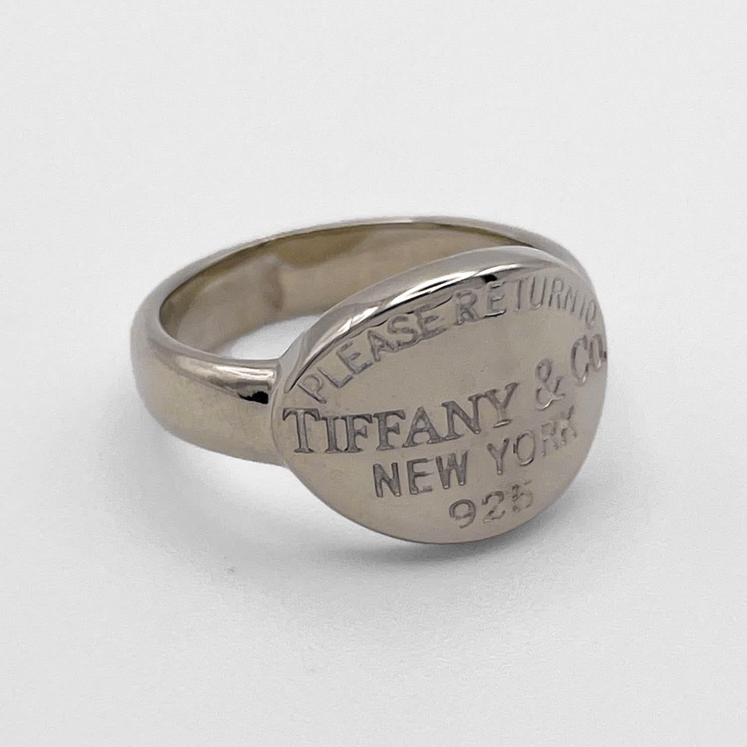 ティファニー TIFFANY リターントゥ オーバル リング 12号 SV925
