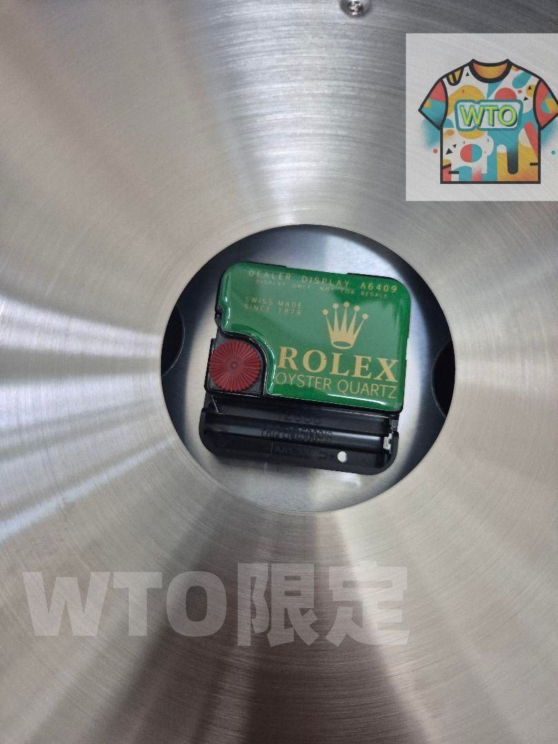 新品未使用　デイトナ　ティファニーブルー　掛け時計　非売品 新品 ロレックス デイトナ ティファニーブルー 掛け時計-WTO輸入